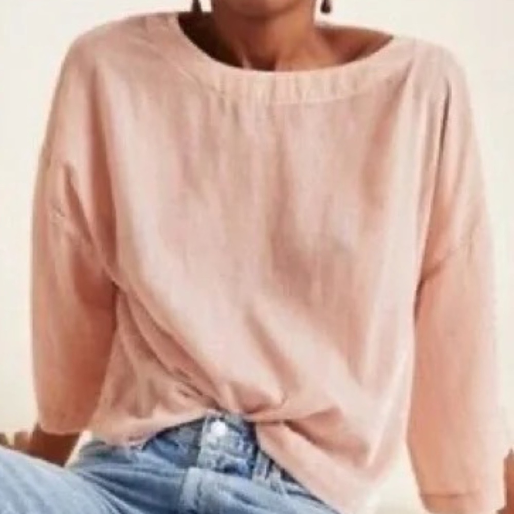 Velvet Wide-Sleeve Top